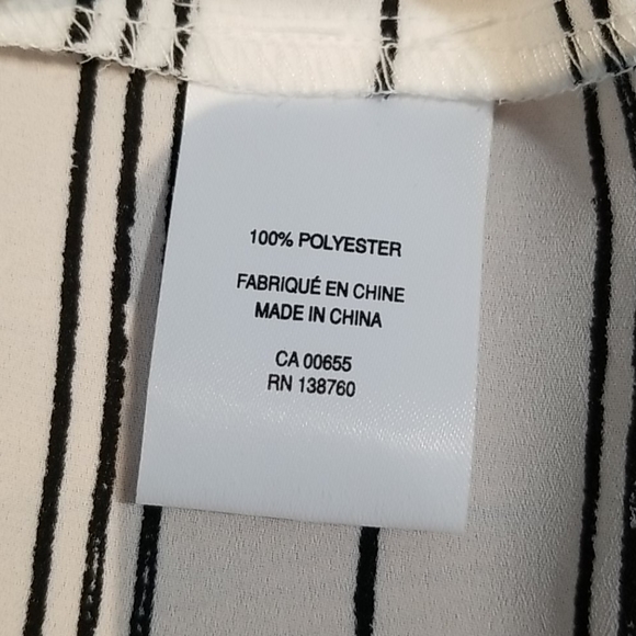 Striped sleeveless top - Picture 6 of 6